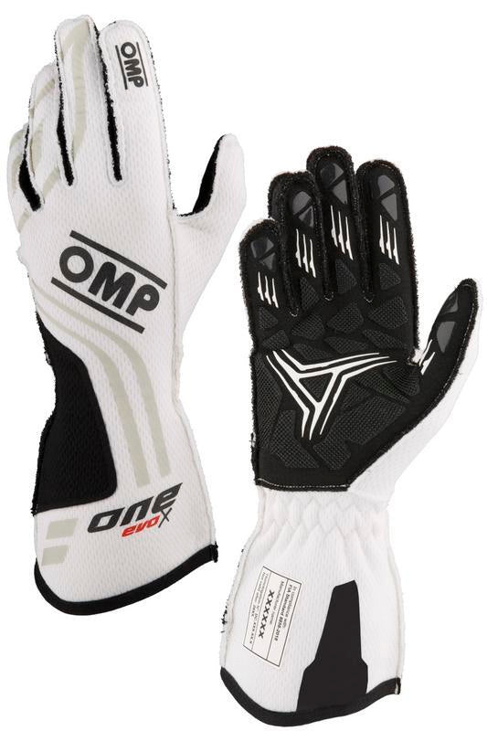 OMP ONE EVO-X MY24 GLOVES FIA 8856-2018 RED SZ XL