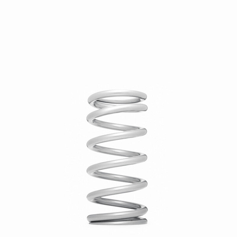 QA1 2-1/2in ID High Travel Spring - 10in Length x 850lbs/in - Silver Powder Coated