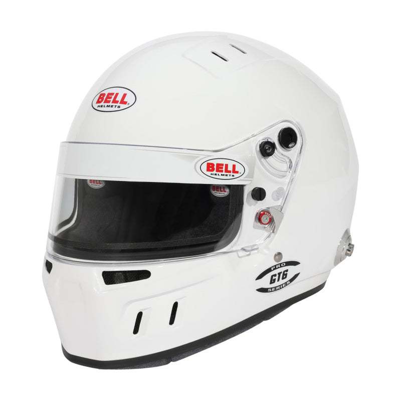 Bell Helmet Gt6 White (Hans) 56(7) Fia8859-2024/Sa2025