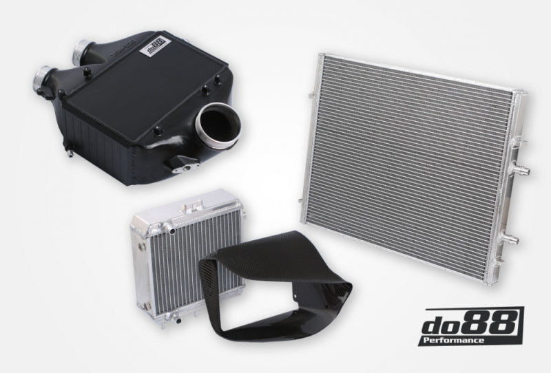 do88 15-20 BMW M3/M4 (F8X) BigPack Intercooler Kit w/Intercooler + Radiators