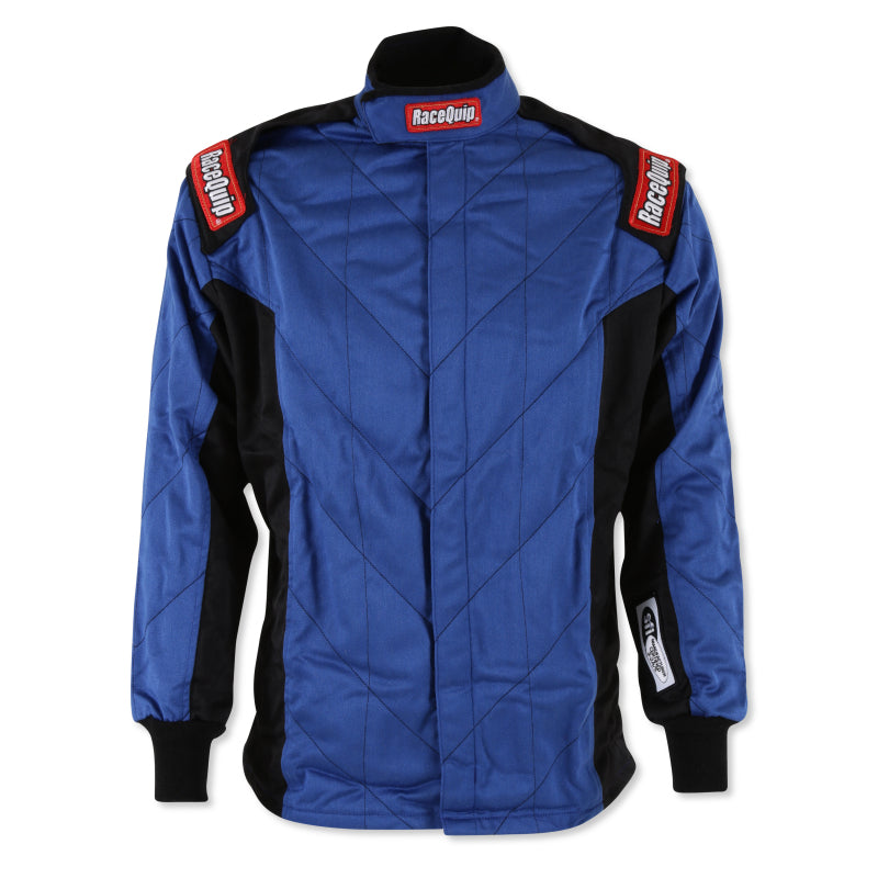 RaceQuip Blue Chevron-5 Jacket SFI-5 - Medium