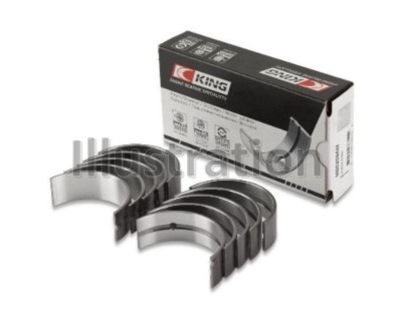 King Engine Bearings Toyota 1AZFE / 2 AZFE (Size +0.25mm) Crankshaft Main Bearing Set