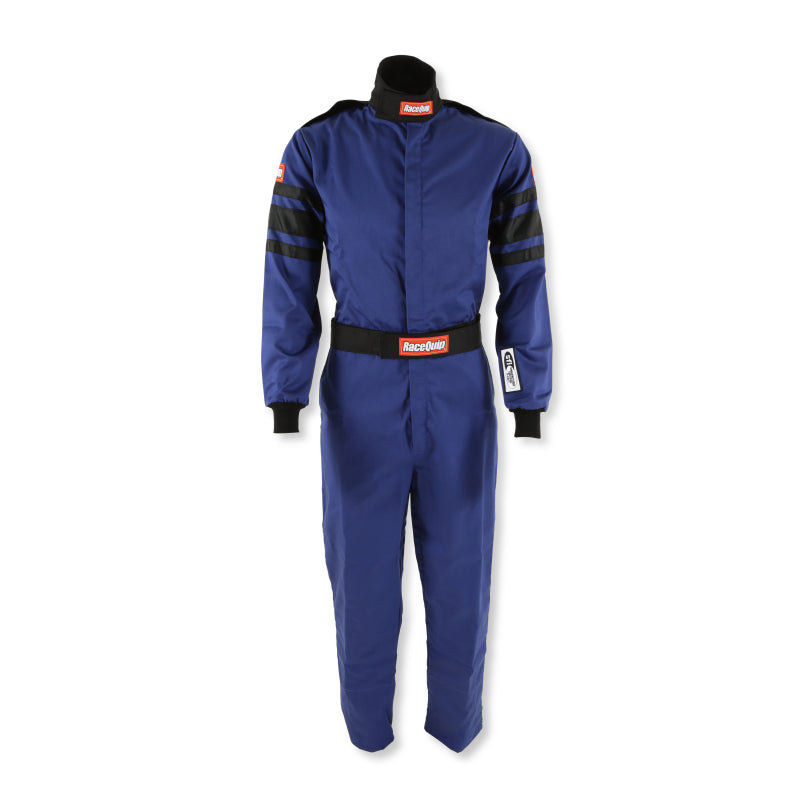 RaceQuip Blue SFI-1 1-L Suit - Small