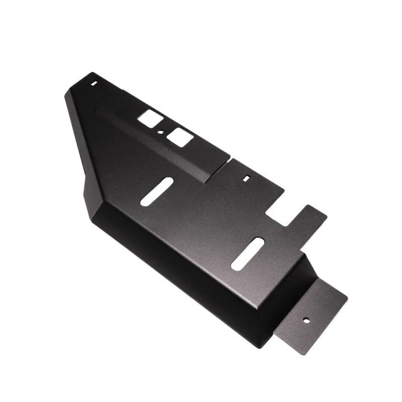 Cali Raised 2024+ Toyota Tacoma Transfer Case Skid Plate - Hybrid / Steel / Powder Coat