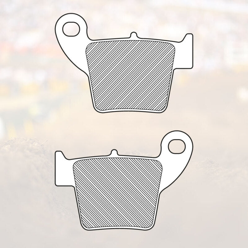 Renthal 02+ Honda/ 2020 TM Racing/ 11-12 Fantic Front/ Rear Works Brake Pads