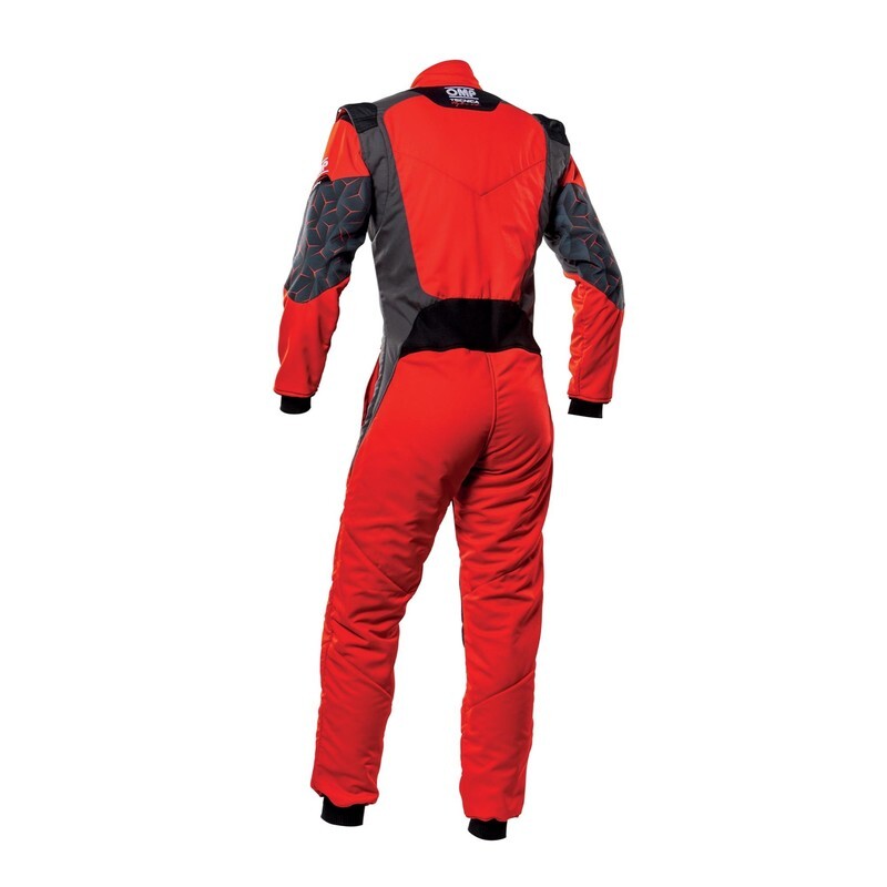 OMP Tecnica Hybrid Overall Fia 8856-2018 Gray / Black Sz 44
