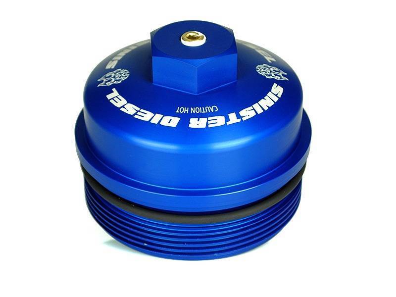 Sinister Diesel 20+ Ford Powerstroke 6.7L Coolant Reservoir (Degas) Cap