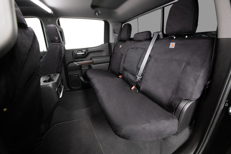 Covercraft 16-18 Toyota RAV4: Carhartt Super Dux SeatSaver Custom Front Row Seat Covers - Black