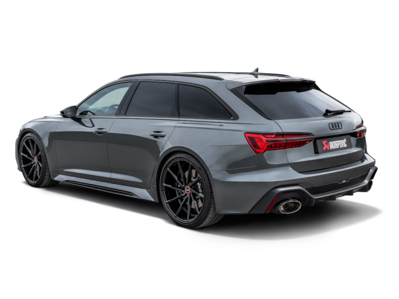 Akrapovic 2022+ Audi RS7 Sportback (C8) OPF/GPF Evolution Line Cat Back (Titanium) w/ Carbon Tips