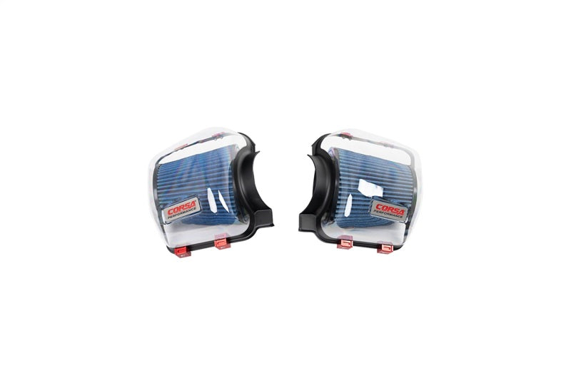 Corsa 24-25 Ford Mustang GT 5.0L Clear Lids & Oiled Filters