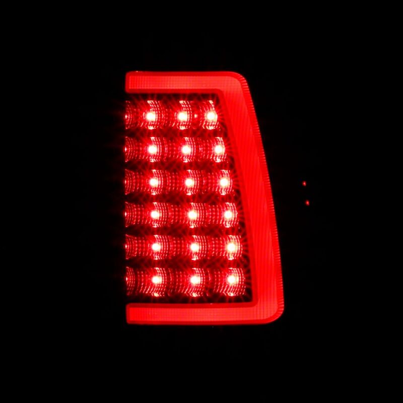 Raxiom 03-06 Chevrolet Silverado 1500 Axial Series LED Tail Lights- Black Housing- Smoked Lens