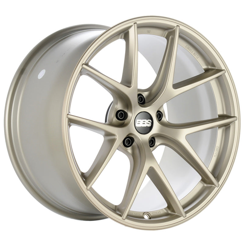 BBS Unlimited CI-R 21x11 ET72 (Face 2) Satin White-Gold Wheel