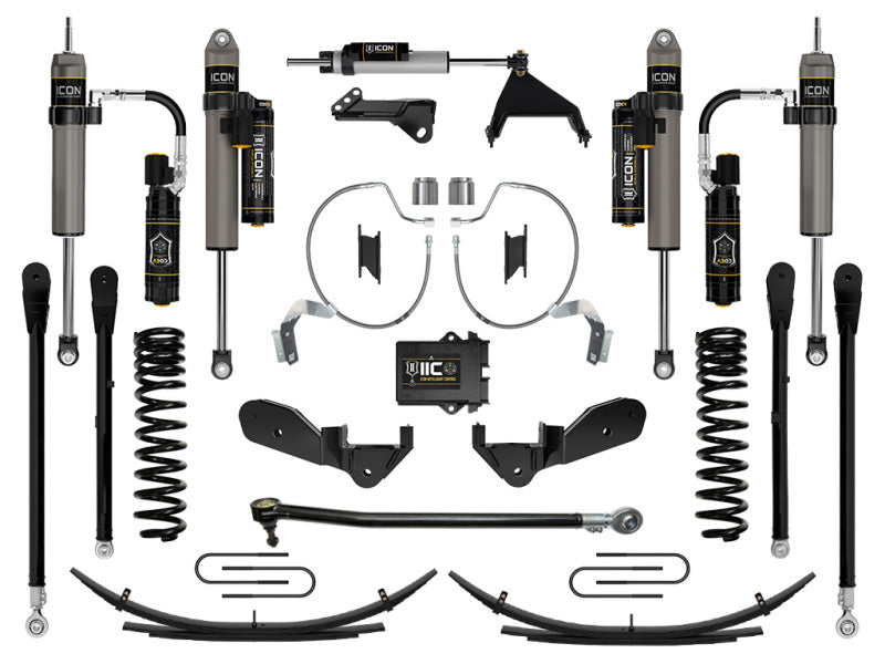 ICON 23 Ford F250/F350 4.5in Stage 8 Suspension System Diesel w/ Expansion Packs