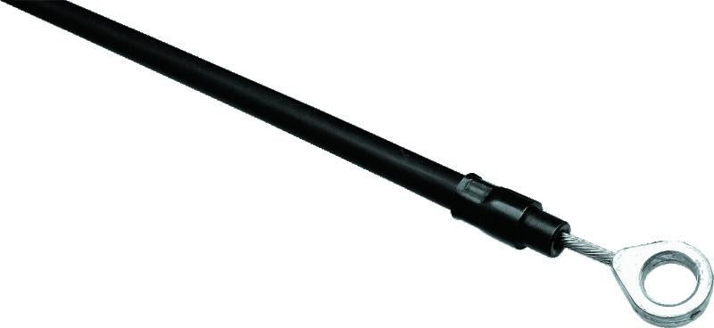 Bikers Choice 07 FLH FLT H/D Bk Vinyl Clutch Cable + 6 Inch
