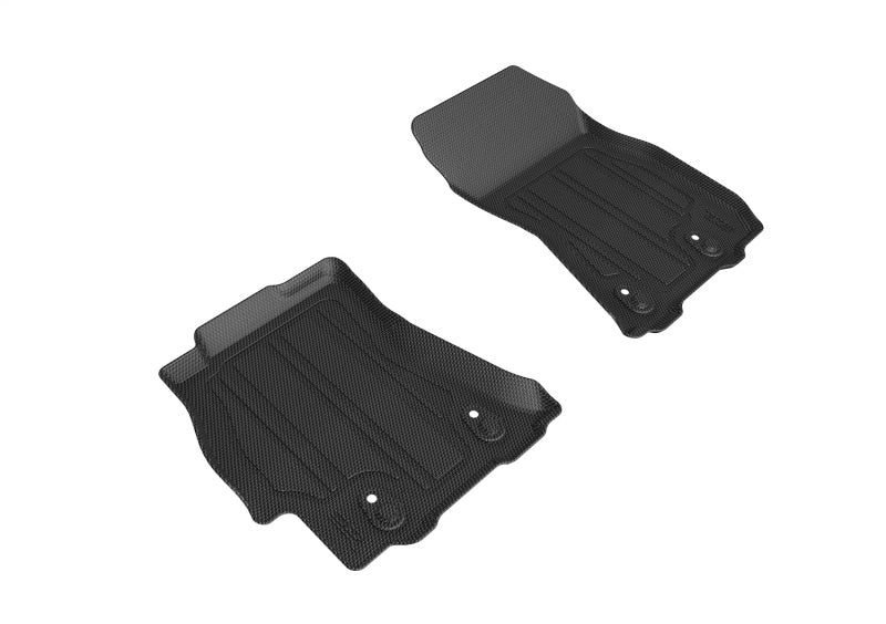 3D MAXpider 15-19 Subaru Legacy/Outback Kagu 1st Row Floor Mat (Use w/ PN L1SB01304709) - Blk (2pc)