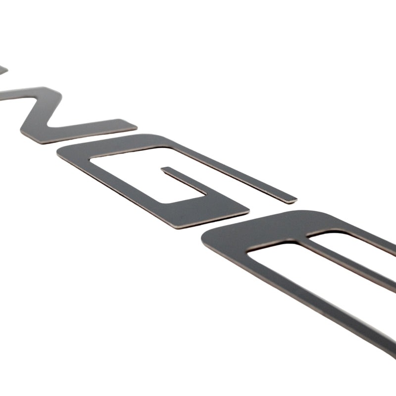 Putco 24-26 Ford Ranger Tailgate Letters - Matte Black