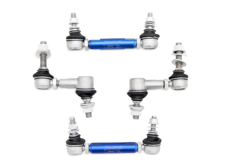 SuperPro 09-21 Nissan GT-R HD Adjustable End Link Set (TRC1085 + TRC1225L)