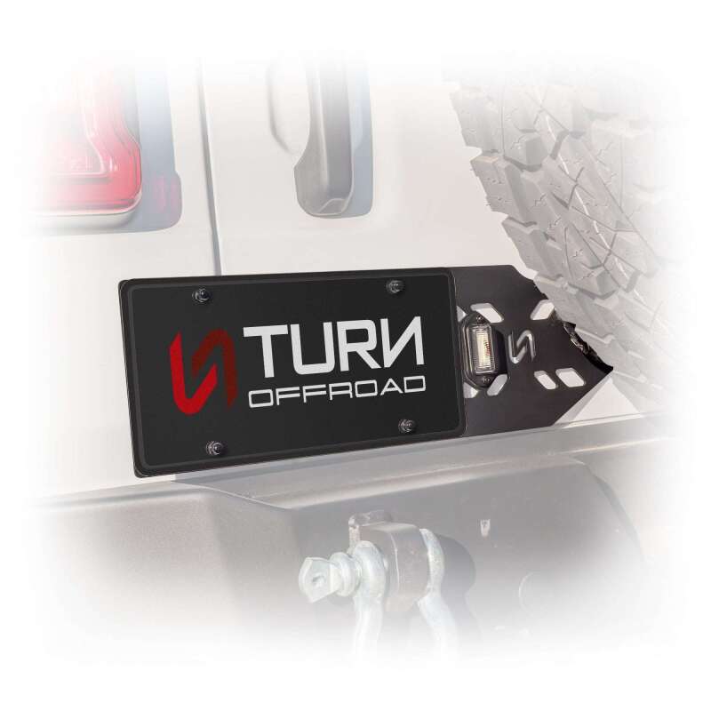 Turn Offroad 2018+ Jeep JL License Plate Relocation