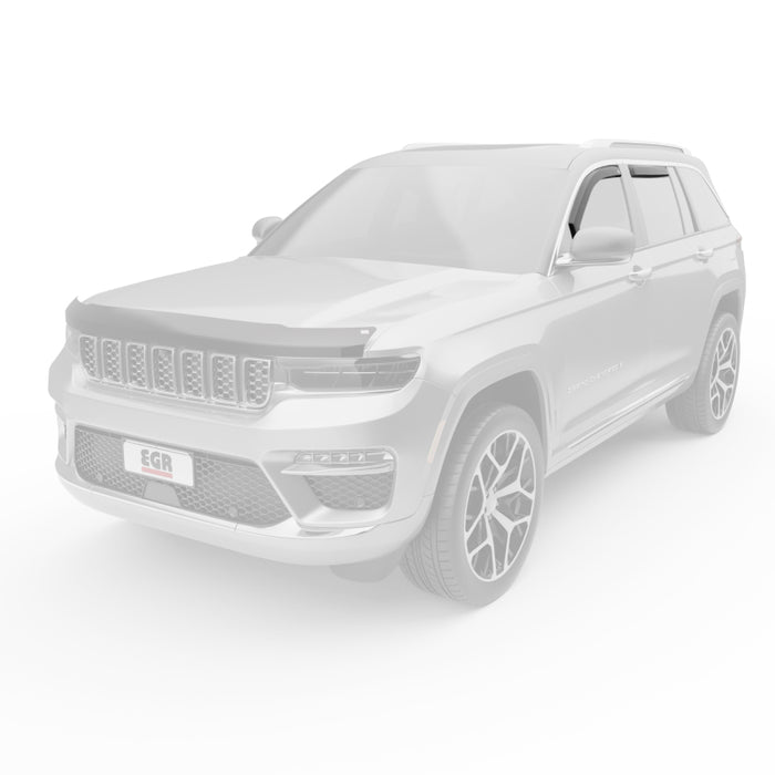 EGR 4pc Smoke Finish In-channel Window Visors for Grand Cherokee (WL)