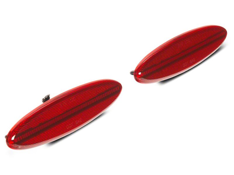 Raxiom 97-04 Chevrolet Corvette C5 Axial Series LED Rear Side Markers- Red
