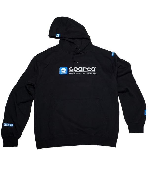 Sparco Sweatshirt Hooded WWW Grey Sml