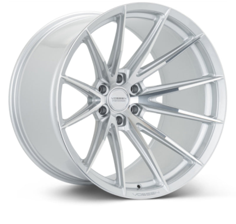 Vossen HFX-2 24x10 - 6x135 - ET25 - Deep Face - 87.1 - Silver Polished Wheel