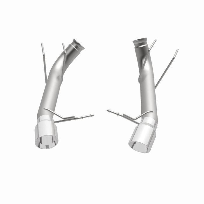 MagnaFlow 13 Ford Mustang Dual Split Rear Exit Stainless Axle-Back Cat Back Exhaust (Competition)