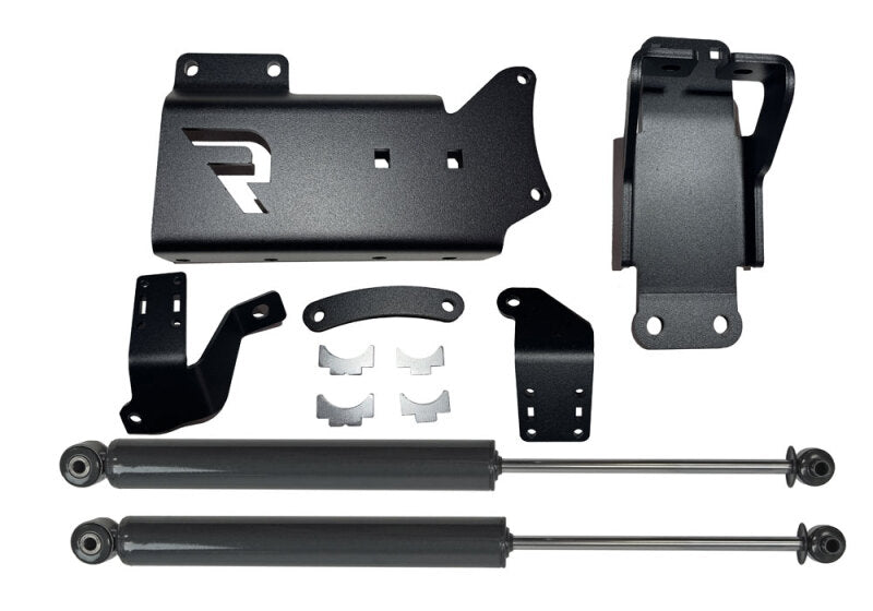 Superlift 14-25 Ram 2500/13-25 Ram 3500 (w/SH Cylinders) Dual Steering Stabilizer Kit