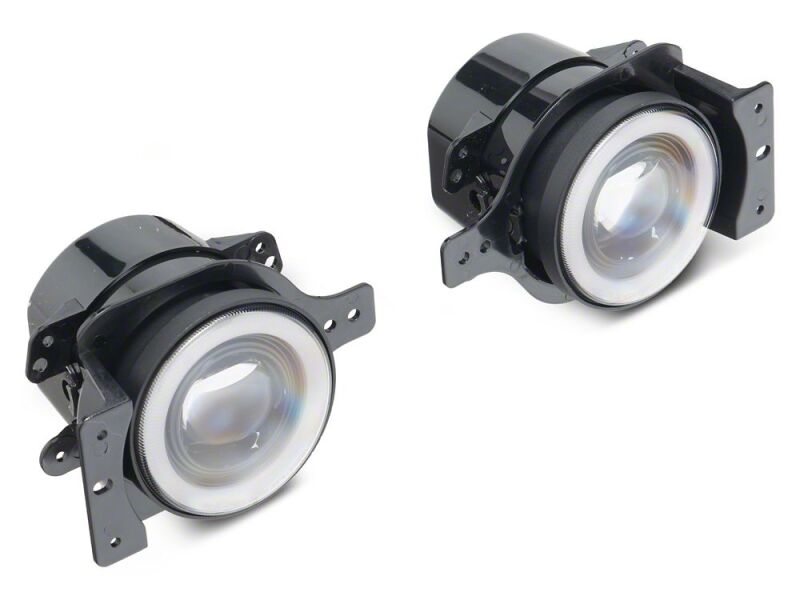 Raxiom 18-26 Jeep Wrangler JL LED Fog Lights with Amber Turn Signal