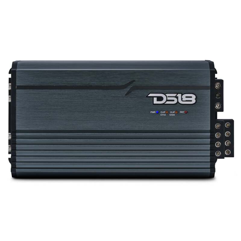 DS18 4-Channel Class-D Amp Stereo Full-Range 4 x 250 W RMS at4 ohm 4- Titanium