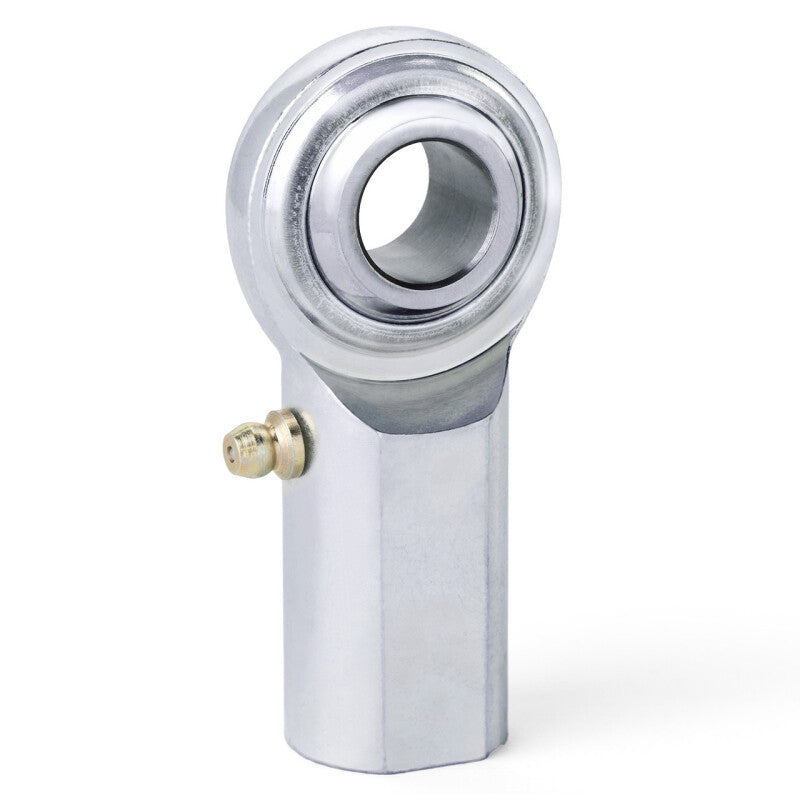 QA1 C Series 2-Pc Rod End - Female/Right Hand - .3125in Bore x 5/16-24 w/Zerk - Carbon Steel
