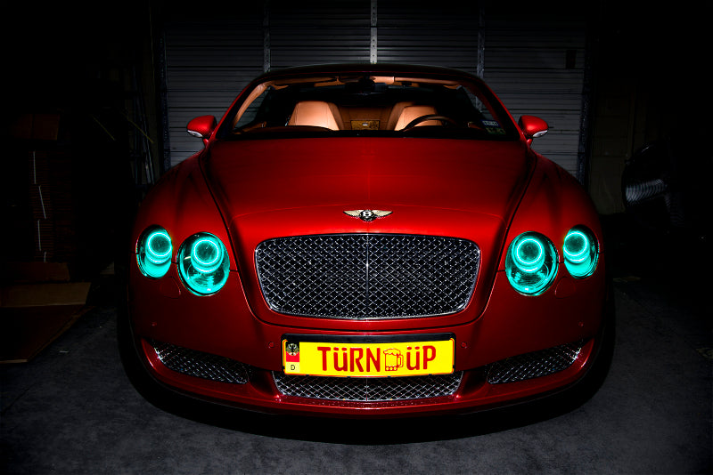 Oracle 10-14 Bentley Continental GT LED Headlight Halo Kit - Amber