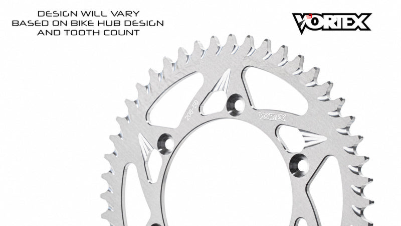 Vortex Racing 38 Tooth 420 Rear Sprocket - Silver