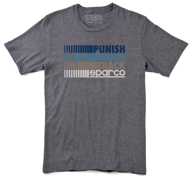 Sparco T-Shirt Punish Chrcl Med