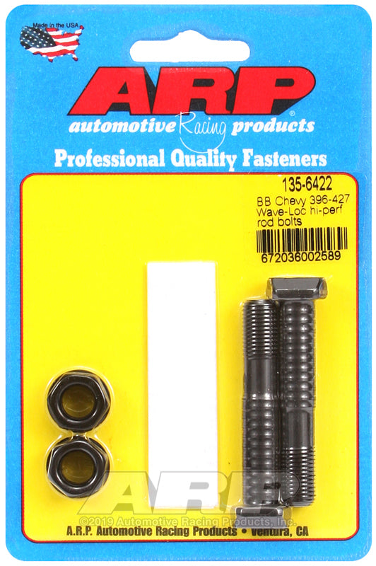 ARP BB Chevy 396-427 wave-loc hi-perf rod bolts