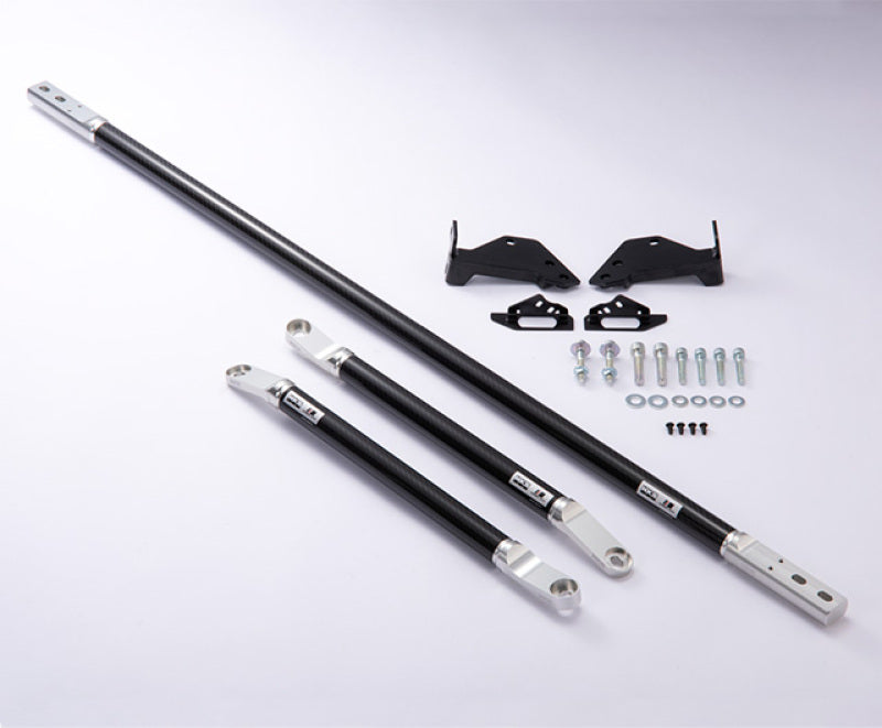 HKS CARBON BRACE FairLady Z FRONT