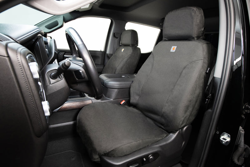 Covercraft 21-25 Ford F250 F350 Carhartt Super Dux SeatSaver Second Row Custom Seat Cover - Gravel