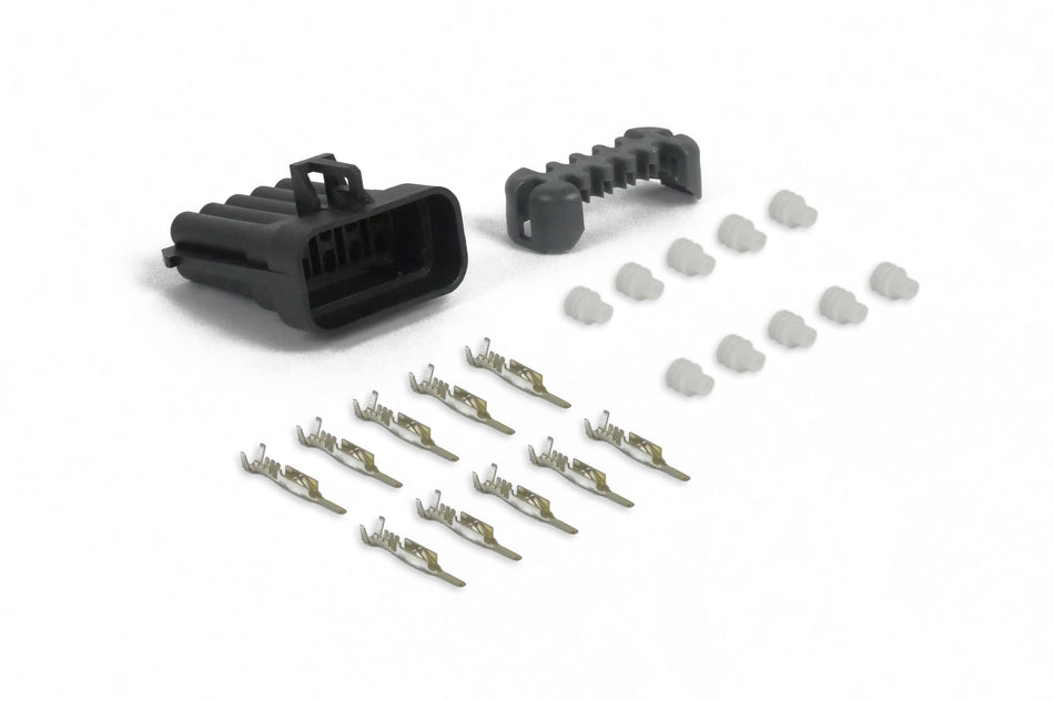 Haltech Plug and Pins Only - Metri-Pack 10 WAY 150 Series Sealed Female