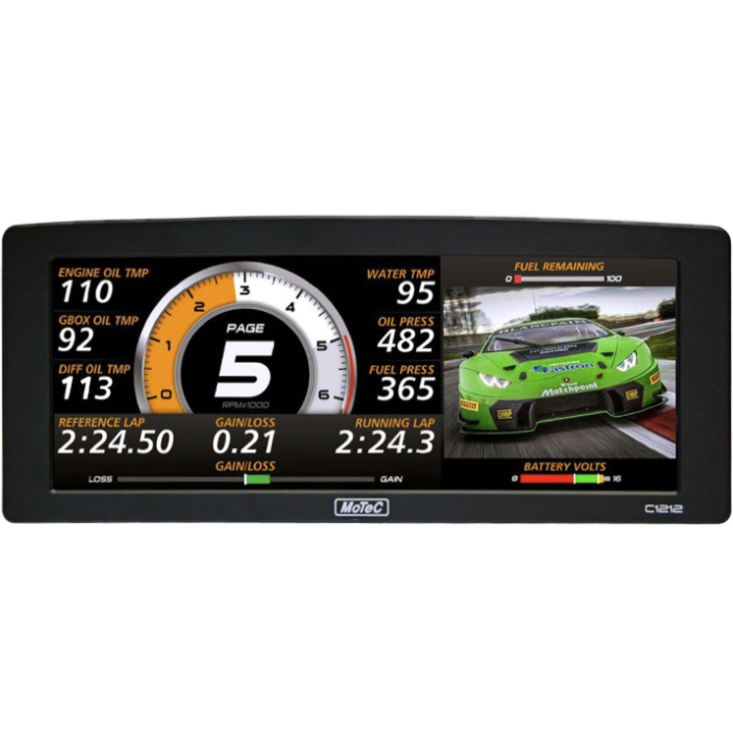 MoTec C1212 12" Color Display W/USB