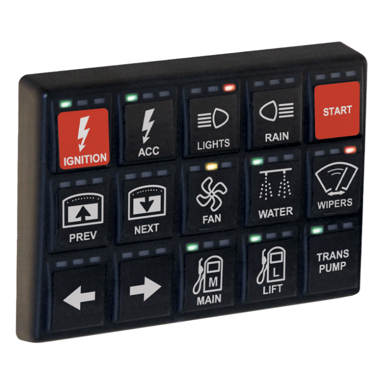 MoTeC 15 Position CAN Keypad
