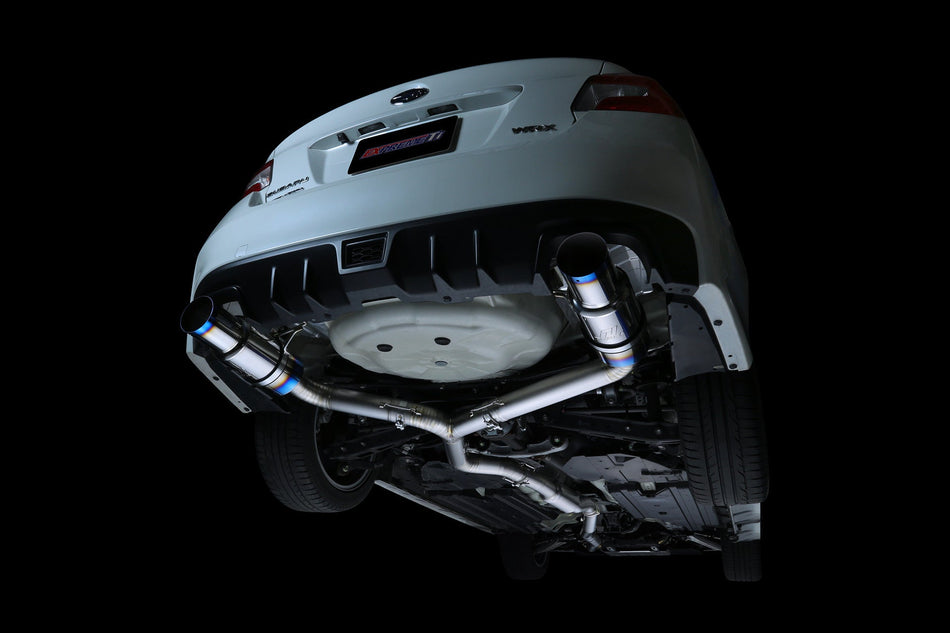 Tomei Full Titanium Muffler Expreme Ti Wrx/sti Gv/va Type-d (dual) TB6090-SB02D