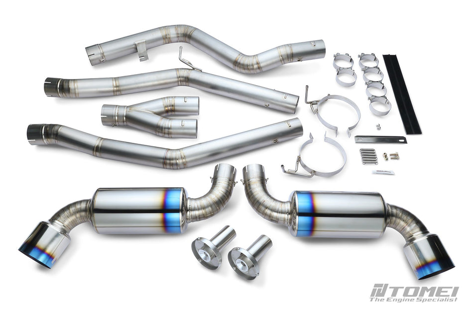 Tomei Full Titanium Muffler Expreme Ti Gr Supra Type-d (dual) TB6090-TY06B
