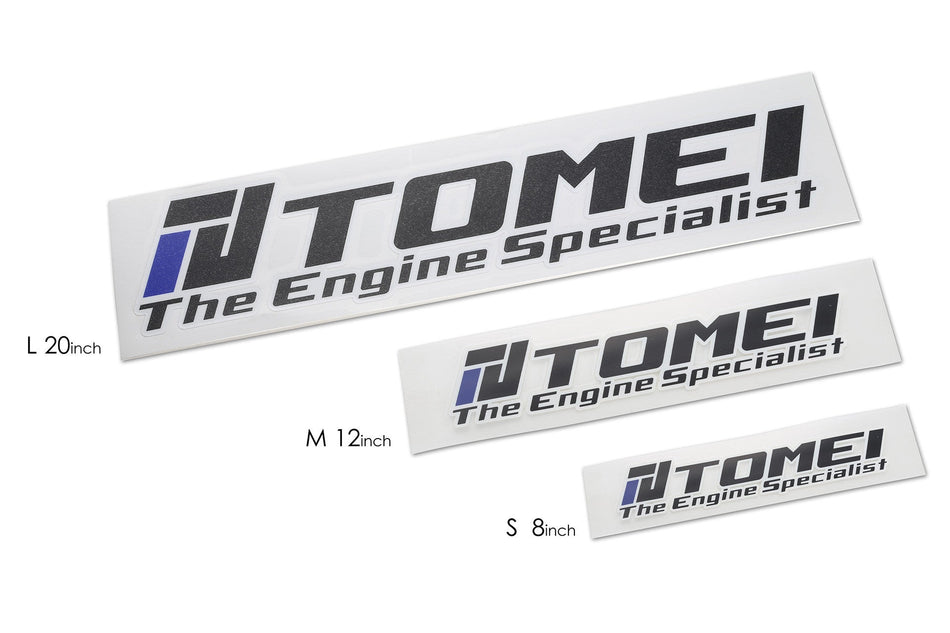 Tomei Sticker Engine Specialist 2016 20inch Die Cut Black L TG201C-0000A