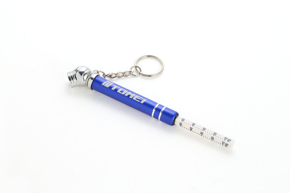 Tomei Keychain Mini Tire Pressure Gauge Blue TG402A-0000A
