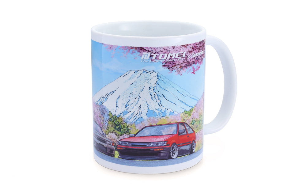 Tomei Mug White GDB/BNR32/AE86 Cherry Blossom Mt.FUJI TG601A-0000A