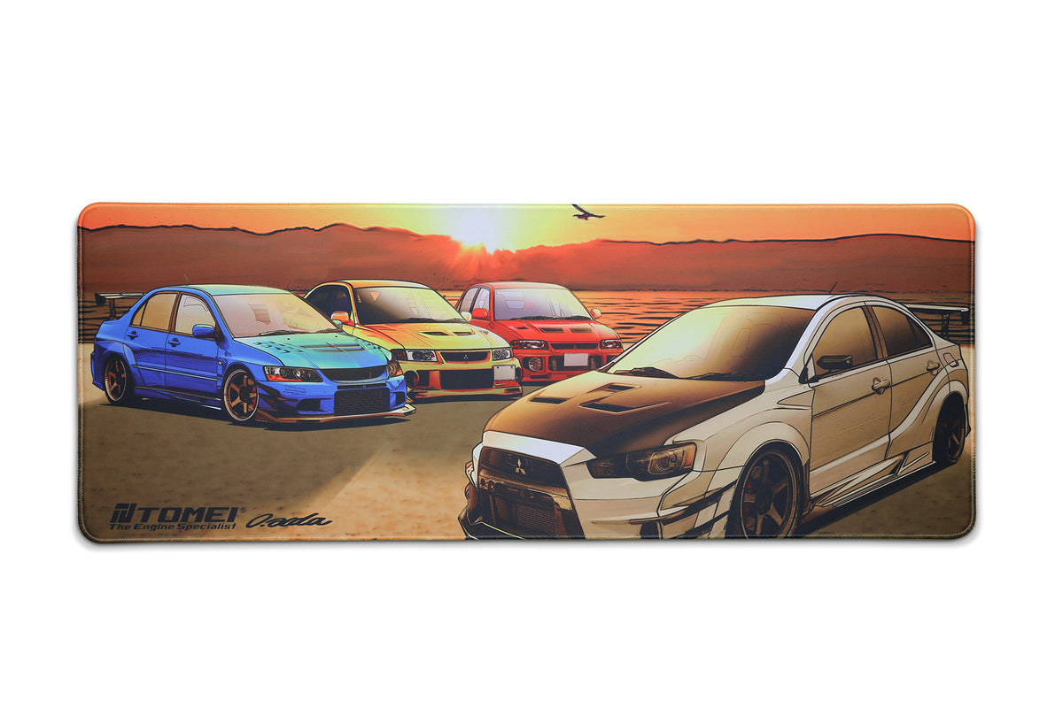 Tomei Desk Pad Lancer Evo Sunset Lake Kawaguchi TG801D-0000A
