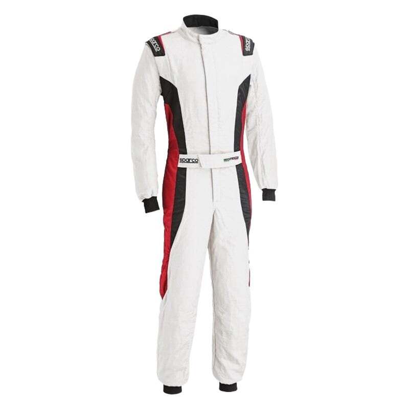 Sparco Suit Victory Pr Boot Cuff 62 WT/RD