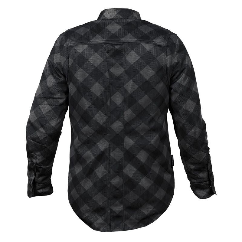 Speed and Strength Cross My Heart Moto Shirt Womens Black - Small