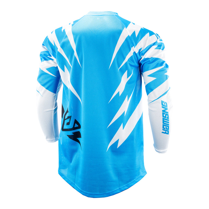 Answer 26 LE Syncron Rizz Vented Jersey Cyan/White/Black - XL