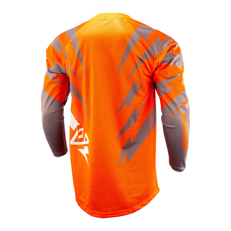Answer 26 LE Syncron Rizz Vented Jersey Orange/Grey/White - Medium